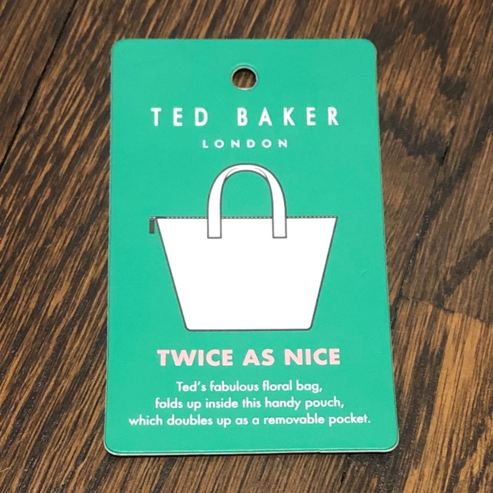 NWT Ted Baker fabulous floral tote - Picture 6 of 8